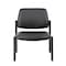 Boss Antimicrobial Armless Guest Chair, 400 lb. Weight Capacity B9595AM-BK-400 - alternate 2